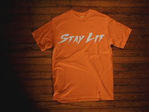Stay Lit Tee Shirt (Reflective Print)